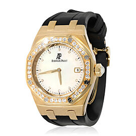 Audemars Piguet Royal Oak Women's Watch in Yellow Gold