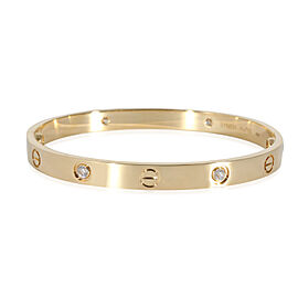 Cartier Love Diamond Bracelet in 18k Yellow Gold