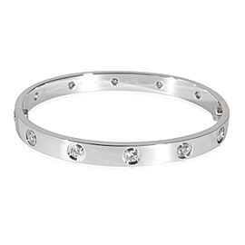 Cartier Love Diamond Bracelet in 18k White Gold