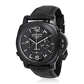 Panerai Luminor Monopulsante GMT Men's Watch in Ceramic