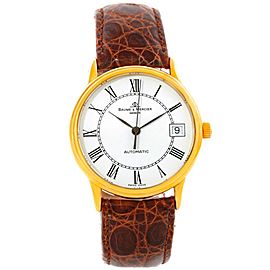 Baume & Mercier MV045075 Classima Automatic 18K Yellow Gold Mens Watch