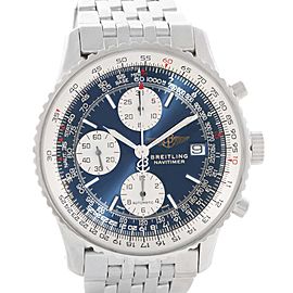 Breitling A13322 Navitimer II Stainless Steel Blue Dial Watch