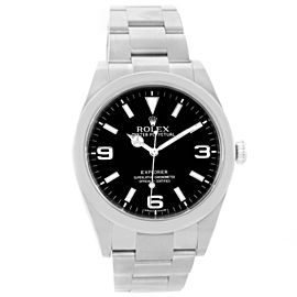 Rolex Explorer I 214270 Stainless Steel Oyster Bracelet Mens Watch