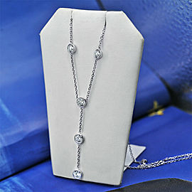 14kt White Gold Diamond Pendant feat 1.67ct of Diamonds