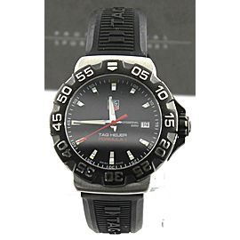 TAG HEUER FORMULA 1 WAH1110.BT0714 BLACK RUBBER QUARTZ WATCH