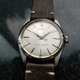 ROLEX Men's Vintage Oyster perpetual ref.1002 Automatic, c.1963 Swiss LV915BRN