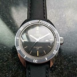 OMEGA Midsize Seamaster 120 Automatic Diver w/Date, c.1966 Swiss Vintage LV832