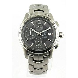 ORIGINAL TAG HEUER LINK CJF2115.BA0594 CHRONO AUTOMATIC GRAY EXHIBITION WATCH