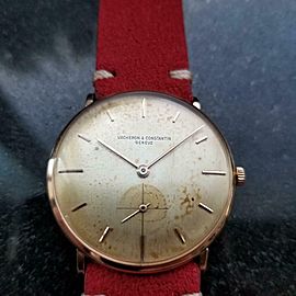 Men's Vacheron & Constantin 18K Rose Gold Vintage 6483 Manual, c.1960s LV658RED