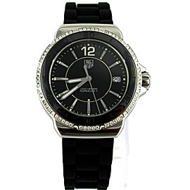 TAG HEUER FORMULA 1 WAH1212.BT0711 BLACK CERAMIC LADIES DIAMOND LUXURY WATCH