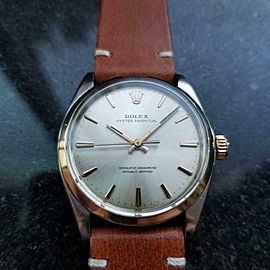 Men's Rolex 114k Gold & SS Oyster perpetual ref.1002 Automatic, c.1966 LV919TAN