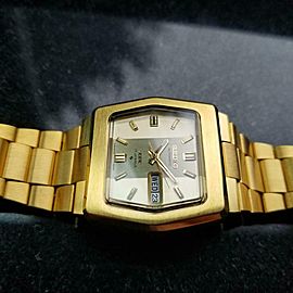 Men's Seiko DX Ref.6106-5529 Gold-Plated 37mm Automatic, c.1970s Vintage LA67