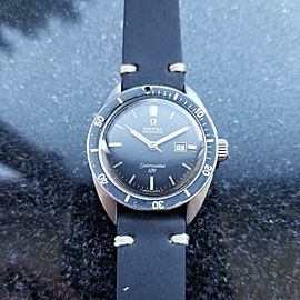 OMEGA Men's 31mm Midsize 1960s Seamaster 120 Automatic Date Swiss Vintage LV617