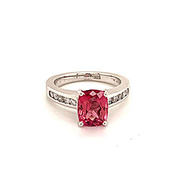 Diamond Tourmaline Ring 3 TCW 14k Gold Certified $3,450 912277