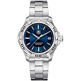 BRAND NEW TAG HEUER WAP1112.BA0831 AQUARACER SWISS QUARTZ MEN BLUE LUXURY WATCH