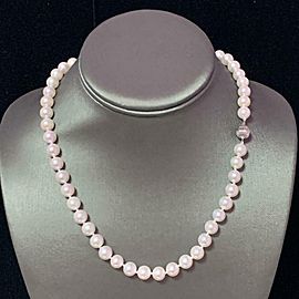 Akoya Pearl Necklace 14 KT WG 8 mm 18 in Certified $4,950 017783