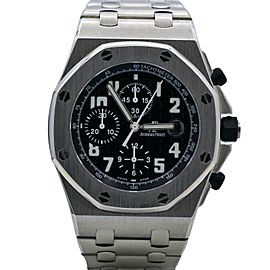 Audemars Piguet Royal Oak Offshore Chronograph, Black Dial, 26170ST.OO.1000ST.08