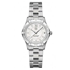 TAG HEUER AQUARACER WAF1312.BA0817 DIAMOND ACCENTED PEARL MIDSIZE LADIES WATCH