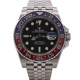 Men's Rolex GMT-Master II Pepsi, Stainless Steel, 40mm, Black dial, 126710BLRO