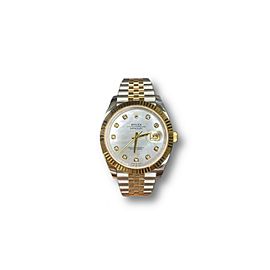 Rolex Datejust 41, 18k Yellow Gold, Stainless Steel, MOP Dial, 126333