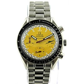 OMEGA SPEEDMASTER MICHAEL SCHUMACHER 3510.12 AUTOMATIC CHRONOGRAPH YELLOW WATCH