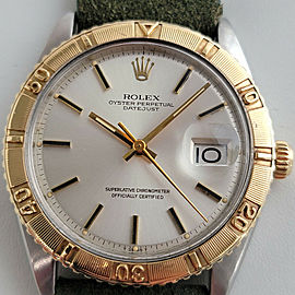 Rolex Men's Datejust Ref 1625 Thunderbird 18k SS Automatic