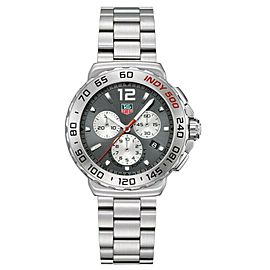 TAG HEUER FORMULA 1 CAU1113.BA0858 QUARTZ CHRONOGRAPH STEEL MENS INDY 500 WATCH