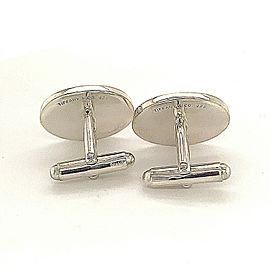 Tiffany & Co Estate Sterling Silver Cufflinks 15.3 Grams TIF112