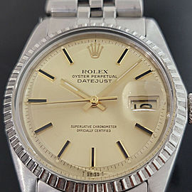 Mens Rolex Oyster Datejust 36mm Automatic 1970s Swiss Vintage RA226