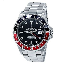 Rolex GMT-Master II Coke Stainless Steel Oyster Auto Black Men's Watch