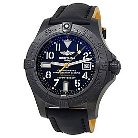 Breitling Avenger Seawolf Code Yellow Stainless Steel Black Men's Watch