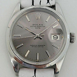 Mens Rolex Oyster Perpetual Date 1500 35mm Automatic