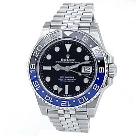 Rolex GMT-Master II Batman Stainless Steel Jubilee Black Men's Watch 126710BLNR