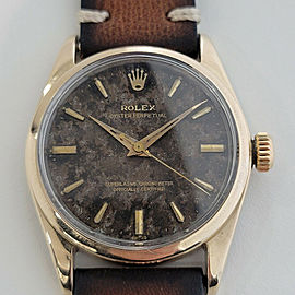 Mens Rolex Oyster Perpetual Ref Gold Capped Automatic 1960s Vintage RA263