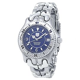 Tag Heuer Link Stainless Steel Automatic Blue Men's Watch