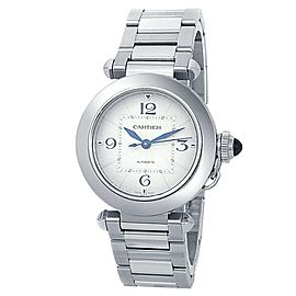 Cartier Pasha Stainless Steel Automatic Silver Ladies Watch