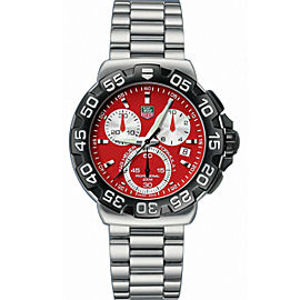 TAG HEUER FORMULA 1 CAH1112.BA0850 QUARTZ CHRONOGRAPH RED SWISS LUXURY WATCH