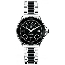 NEW TAG HEUER FORMULA BLACK CERAMIC LADIES SWISS QUARTZ WATCH