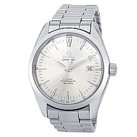 Omega Seamaster Aqua Terra Stainless Steel Auto Silver Men's Watch