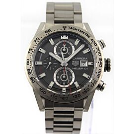 TAG HEUER CALIBRE HEUER 01 CAR208Z.BF0719 AUTOMATIC CHORNO TITANIUM MENS WATCH