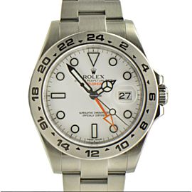 Rolex Explorer II 216570 Stainless Steel 42mm Mens Watch