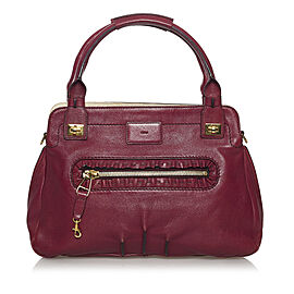 Chloe Leather Satchel