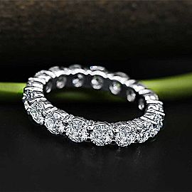 Diamond Eternity Band features 3.20ct of Round Diamonds ET-14400