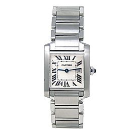 Cartier Tank Francaise Stainless Steel Automatic Ladies Watch