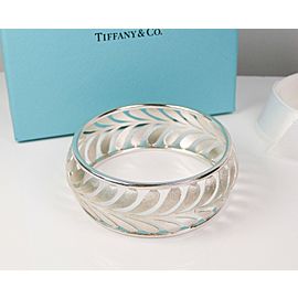 Tiffany & Co. Silver Villa Paloma Wide Palm Paloma Picasso Bangle Bracelet