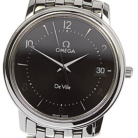 OMEGA De Ville Prestige Stainless Steel/SS Quartz Watch Skyclr-