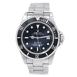 Rolex Sea-Dweller Stainless Steel Oyster Automatic Black Men's Watch 16600