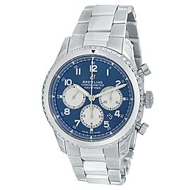 Breitling Navitimer 8 B01 Stainless Steel Automatic Blue Men's Watch AB0117