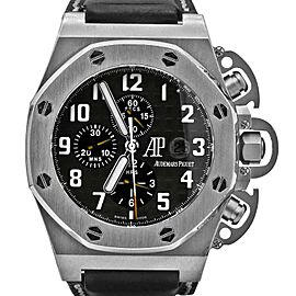 Audemars Piguet Royal Oak Offshore, Titanium, Black dial, 25863TI.OO.A001CU.01