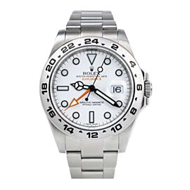 ROLEX EXPLORER II WHITE DIAL WATCH - 216570 -